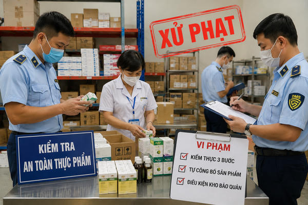 Vi phạm an toàn thực phẩm, ba doanh nghiệp bị phạt 122 triệu đồng