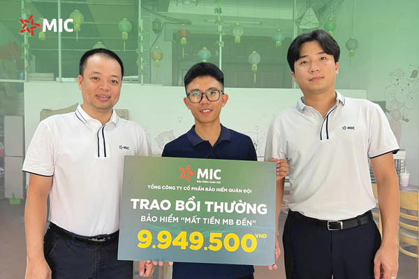 Khách hàng bị lừa chuyển khoản gần 10 triệu đồng, MIC chi trả bồi thường hơn 99% thiệt hại