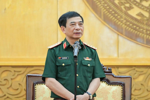 Đại tướng Phan Văn Giang làm việc tại tỉnh Ninh Bình Đại tướng Phan Văn Giang làm việc tại tỉnh Ninh Bình