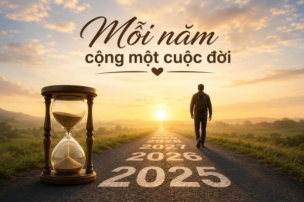 Mỗi năm cộng một cuộc đời Mỗi năm cộng một cuộc đời