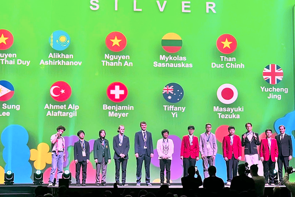 Đội tuyển Việt Nam đồng hạng Nhất tại Olympic Hóa học quốc tế 2026 với 4 Huy chương Vàng Đội tuyển Việt Nam đồng hạng Nhất tại Olympic Hóa học quốc tế 2026 với 4 Huy chương Vàng