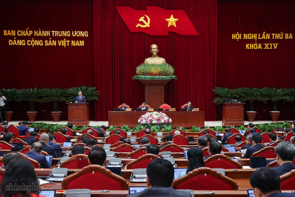 Khai mạc Hội nghị lần thứ ba Ban Chấp hành Trung ương Đảng khóa XIV
Khai mạc Hội nghị lần thứ ba Ban Chấp hành Trung ương Đảng khóa XIV