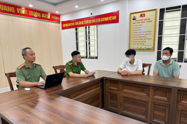 Xử phạt thanh niên dùng tài khoản ẩn danh đăng clip thách thức lực lượng Công an Xử phạt thanh niên dùng tài khoản ẩn danh đăng clip thách thức lực lượng Công an