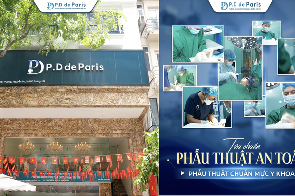 P.D De Paris theo đuổi chuẩn mực thẩm mỹ an toàn từ nền tảng y khoa P.D De Paris theo đuổi chuẩn mực thẩm mỹ an toàn từ nền tảng y khoa
