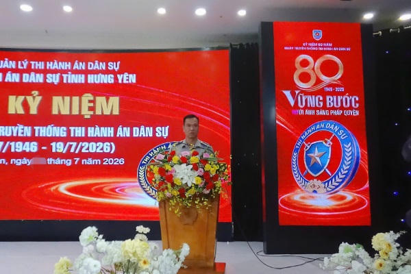 Thi hành án dân sự tỉnh Hưng Yên khởi sắc sau 1 năm vận hành mô hình mới Thi hành án dân sự tỉnh Hưng Yên khởi sắc sau 1 năm vận hành mô hình mới
