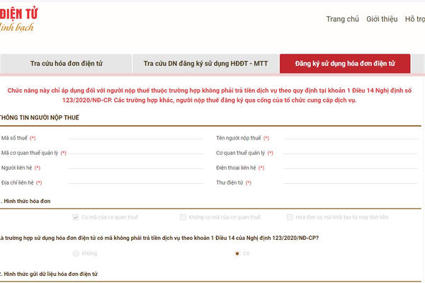 Thay đổi mới về hóa đơn điện tử
