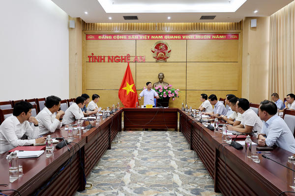 Nghệ An: Đề xuất tách hạ tầng tái định cư Dự án đường sắt tốc độ cao Bắc - Nam thành các dự án độc lập Nghệ An: Đề xuất tách hạ tầng tái định cư Dự án đường sắt tốc độ cao Bắc - Nam thành các dự án độc lập