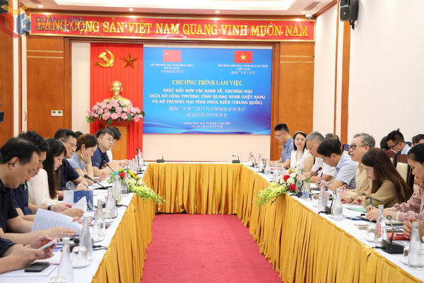 Quảng Ninh mở rộng hợp tác thương mại, đầu tư và du lịch với tỉnh Phúc Kiến (Trung Quốc)
