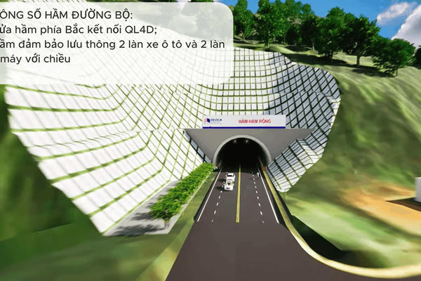 Lào Cai phê duyệt dự án hầm xuyên núi Hàm Rồng 2.500 tỷ đồng Lào Cai phê duyệt dự án hầm xuyên núi Hàm Rồng 2.500 tỷ đồng