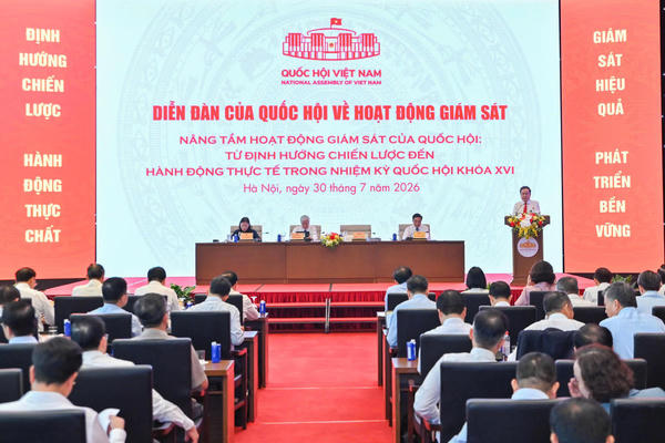 Hình thành tư duy giám sát mới cho Quốc hội khoá XVI Hình thành tư duy giám sát mới cho Quốc hội khoá XVI