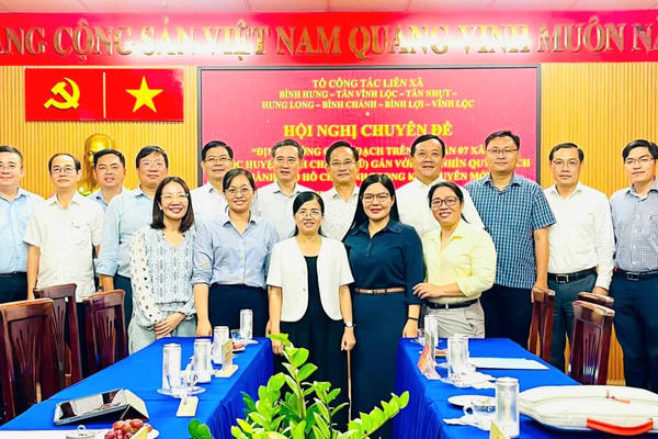 7 xã phía Tây TP HCM tăng cường liên kết vùng, thống nhất nhiều định hướng phát triển