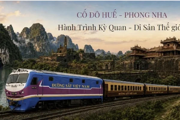 Sắp vận hành tuyến tàu du lịch di sản kết nối Cố đô Huế với Phong Nha Sắp vận hành tuyến tàu du lịch di sản kết nối Cố đô Huế với Phong Nha