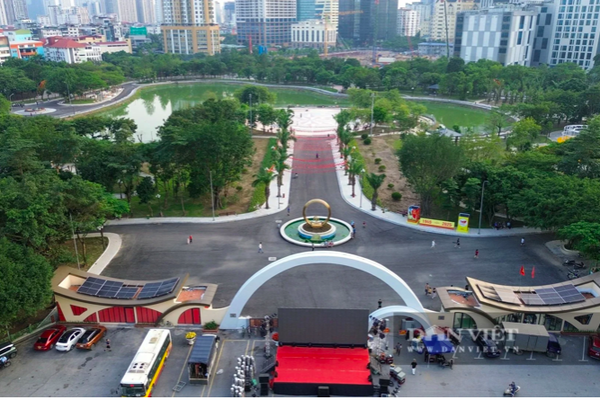 Hà Nội thí điểm phố đi bộ Thành Thái - Khúc Thừa Dụ tại phường Cầu Giấy
