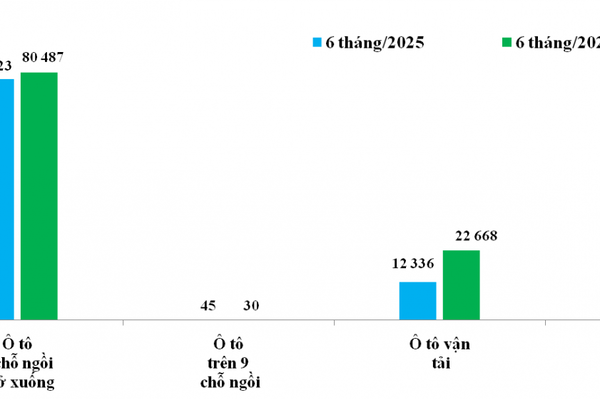 Ô tô nguyên chiếc nhập khẩu tăng gần 8% trong tháng 6 Ô tô nguyên chiếc nhập khẩu tăng gần 8% trong tháng 6