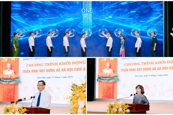 Hà Nội: Khởi động xây dựng mô hình xã xã hội chủ nghĩa tại xã Lâm Thư Hà Nội: Khởi động xây dựng mô hình xã xã hội chủ nghĩa tại xã Lâm Thư