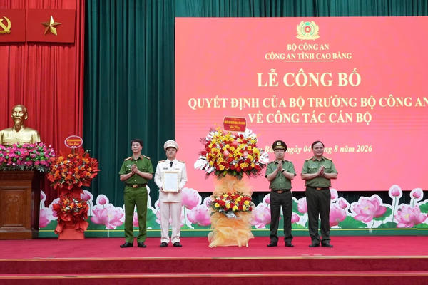 Phó Giám đốc Công an tỉnh Thái Nguyên điều động giữ chức Phó Giám đốc Công an tỉnh Cao Bằng Phó Giám đốc Công an tỉnh Thái Nguyên điều động giữ chức Phó Giám đốc Công an tỉnh Cao Bằng