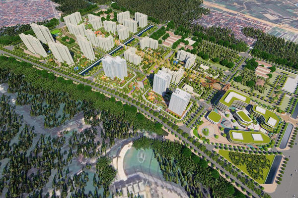 Vihoce Tiên Dương được Hà Nội giao hơn 62.000 m2 đất để xây dựng nhà ở xã hội Tiên Dương 1