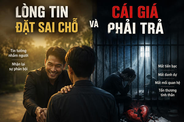 Lòng tin đặt sai chỗ và cái giá phải trả Lòng tin đặt sai chỗ và cái giá phải trả