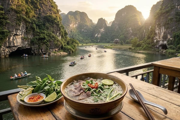 Ninh Bình bảo tồn di sản Phở và Tín ngưỡng thờ Mẫu