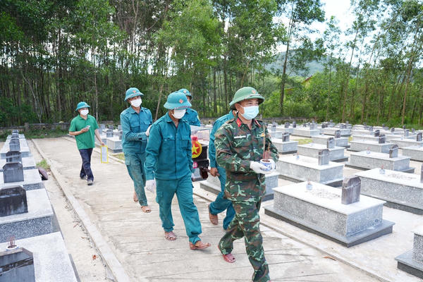 TP Huế kêu gọi nhân dân cung cấp thông tin phục vụ tìm kiếm, quy tập hài cốt liệt sĩ