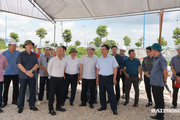 Hải Phòng yêu cầu bù tiến độ các dự án đầu tư công trọng điểm Hải Phòng yêu cầu bù tiến độ các dự án đầu tư công trọng điểm