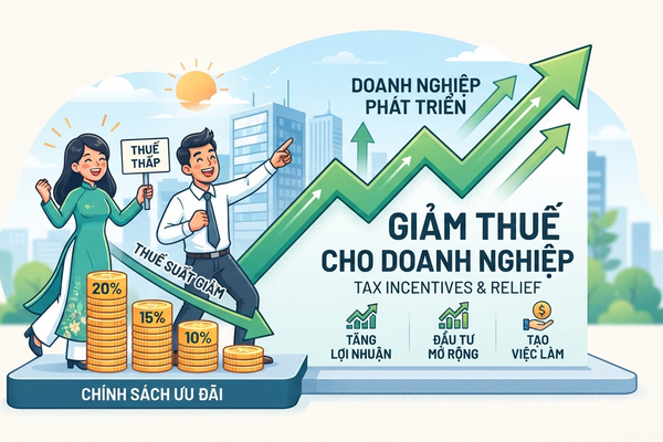 Hộ kinh doanh, doanh nghiệp có doanh thu đến 10 tỷ đồng được đề xuất giảm 30% thuế thu nhập trong năm 2026 và 2027 Hộ kinh doanh, doanh nghiệp có doanh thu đến 10 tỷ đồng được đề xuất giảm 30% thuế thu nhập trong năm 2026 và 2027