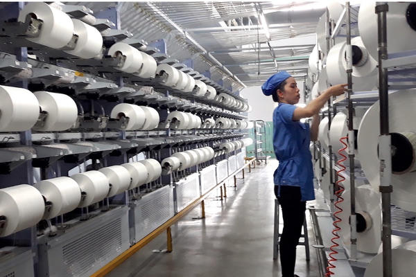 Dệt may tăng tốc nhờ nhóm sản phẩm thượng nguồn Dệt may tăng tốc nhờ nhóm sản phẩm thượng nguồn