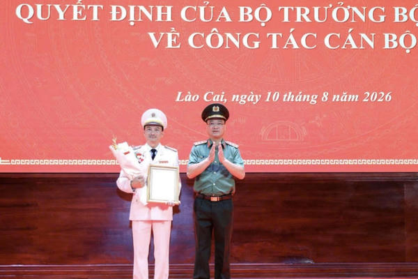 Đại tá Trịnh Khắc Cường được bổ nhiệm làm Giám đốc Công an tỉnh Lào Cai