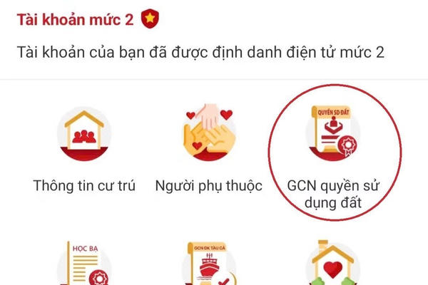 Sổ đỏ bắt đầu hiển thị trên VNeID, người dân có thể tự tra cứu Sổ đỏ bắt đầu hiển thị trên VNeID, người dân có thể tự tra cứu