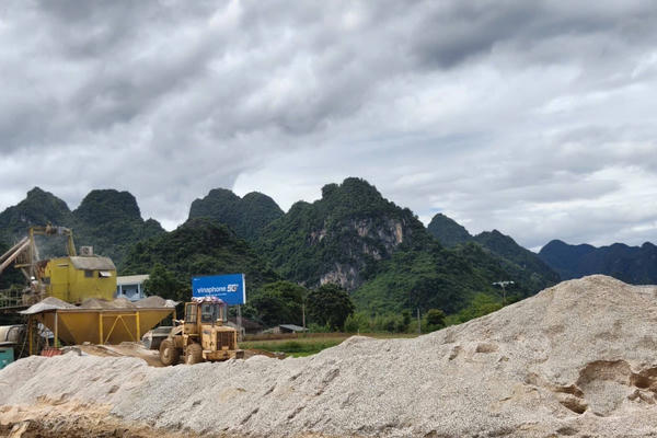 Bảo đảm cung ứng vật liệu xây dựng phục vụ các công trình lớn tại Cao Bằng Bảo đảm cung ứng vật liệu xây dựng phục vụ các công trình lớn tại Cao Bằng