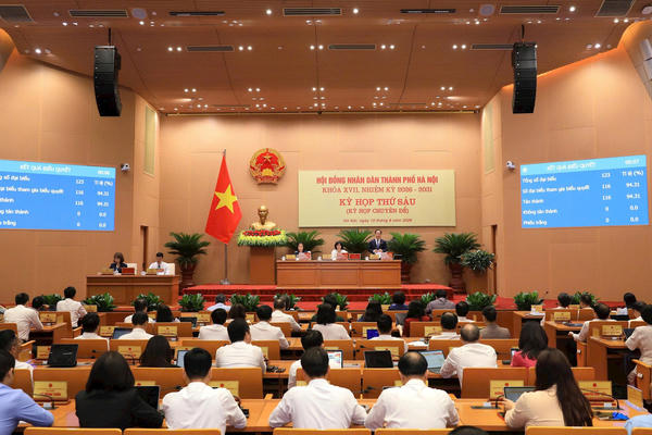 HĐND TP Hà Nội gia hạn thực hiện 6 dự án đầu tư trên địa bàn 