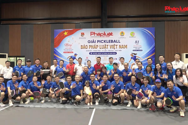 Báo Pháp luật Việt Nam tổ chức thành công Giải Pickleball lần thứ I năm 2026 Báo Pháp luật Việt Nam tổ chức thành công Giải Pickleball lần thứ I năm 2026