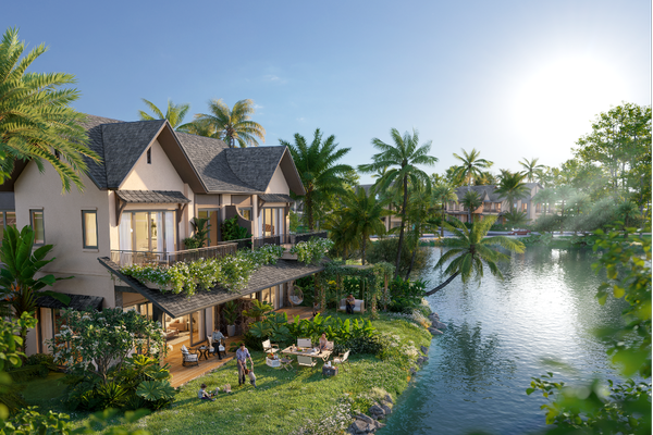 The Palm Island – Biệt thự đảo phong cách trẻ trung mang tinh thần nghỉ dưỡng chính thức ra mắt