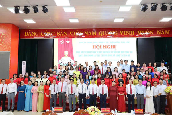 Phường Trấn Biên sắp xếp, sáp nhập nhiều cơ sở giáo dục công lập 