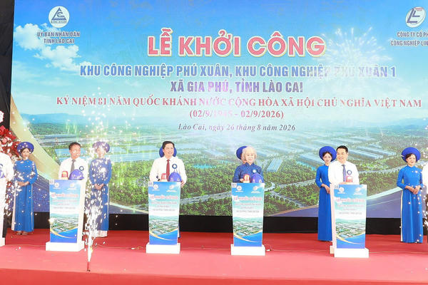 Lào Cai khởi công 2 khu công nghiệp quy mô 500 ha Lào Cai khởi công 2 khu công nghiệp quy mô 500 ha
