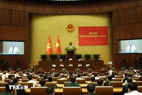 Tổng Bí thư, Chủ tịch nước gặp mặt cán bộ quy hoạch diện Ban Bí thư quản lý