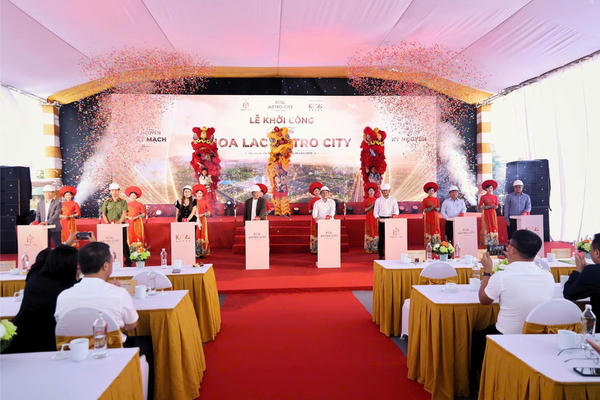 Dự án do KITA Group phát triển tại Hòa Lạc chính thức khởi công
