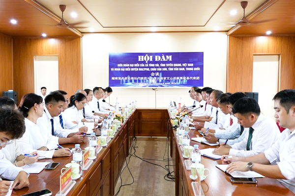 Tăng cường hợp tác giữa hai địa phương của Việt Nam và Trung Quốc
