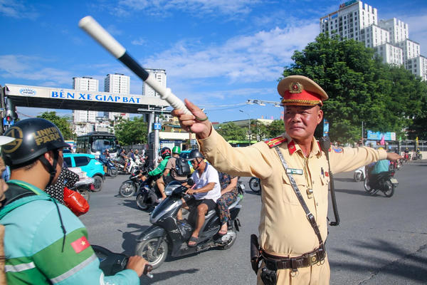 CSGT Hà Nội huy động tối đa lực lượng, phương tiện bảo đảm an toàn dịp nghỉ Lễ 2/9
