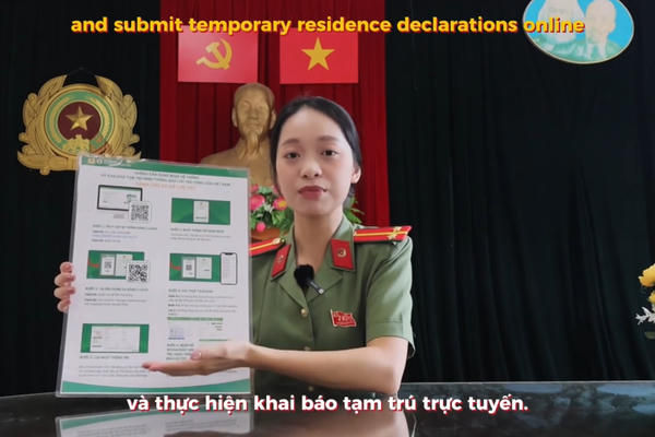 Hướng dẫn khai báo tạm trú trực tuyến cho người nước ngoài 