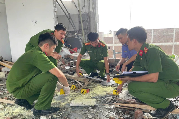 Nổ phòng trọ ở Phú Thọ, phát hiện nhiều dấu vết nghi liên quan chế pháo