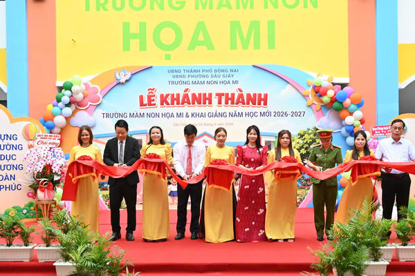 TP.Đồng Nai: Trường Mầm non Họa Mi khánh thành và đón năm học mới TP.Đồng Nai: Trường Mầm non Họa Mi khánh thành và đón năm học mới