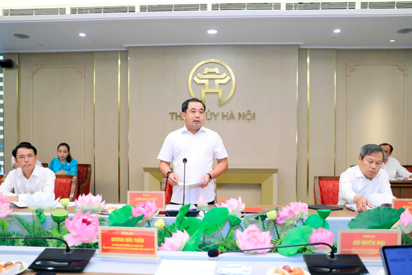 Bí thư Hà Nội yêu cầu siết kiểm soát quyền lực, xử lý dự án chậm triển khai, coi thu hồi tài sản là thước đo hiệu quả Bí thư Hà Nội yêu cầu siết kiểm soát quyền lực, xử lý dự án chậm triển khai, coi thu hồi tài sản là thước đo hiệu quả
