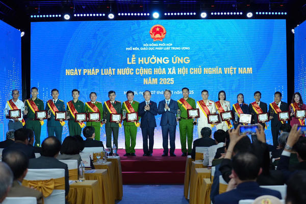 Thành lập Ban Tổ chức Lễ hưởng ứng Ngày Pháp luật Việt Nam 2026