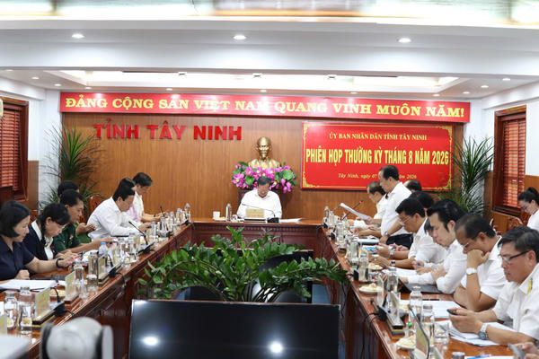 Tây Ninh quyết tâm tăng trưởng 2 con số trong những tháng cuối năm 2026 Tây Ninh quyết tâm tăng trưởng 2 con số trong những tháng cuối năm 2026