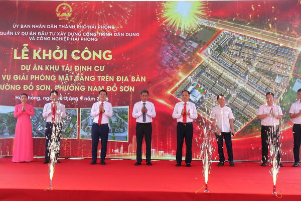 Hải Phòng: Khởi công các gói thầu dự án tái định cư