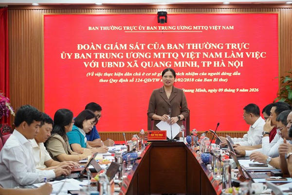 Dân chủ phải thực sự trở thành nguồn lực, động lực cho sự phát triển