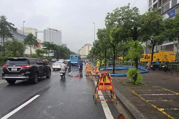 Sở Xây dựng Hà Nội: Các công trình chống ngập khẩn cấp phát huy hiệu quả Sở Xây dựng Hà Nội: Các công trình chống ngập khẩn cấp phát huy hiệu quả
