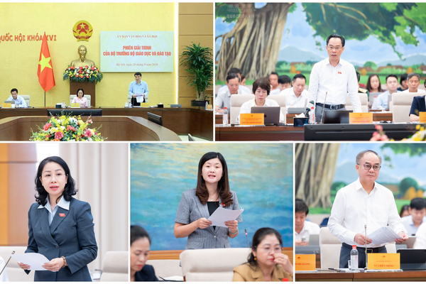 Bộ trưởng Bộ Giáo dục và Đào tạo giải trình nguyên nhân của tình trạng thừa, thiếu giáo viên