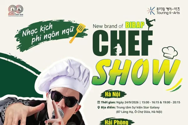 Nhạc kịch “BIBAP” chính thức trở lại Việt Nam - Góc điện ảnh #185
Nhạc kịch “BIBAP” chính thức trở lại Việt Nam - Góc điện ảnh #185